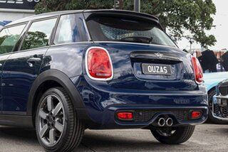 2019 Mini Hatch F55 LCI Cooper S DCT 60 Years Edition Blue 7 Speed Sports Automatic Dual Clutch