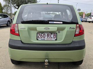 2010 Hyundai Getz TB MY09 S Green 5 Speed Manual Hatchback