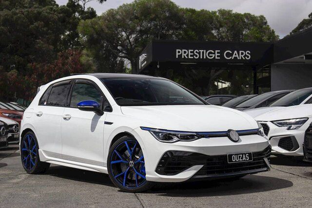 Used Volkswagen Golf 8 MY23 R DSG 4MOTION 20 Years Balwyn, 2023 Volkswagen Golf 8 MY23 R DSG 4MOTION 20 Years White 7 Speed Sports Automatic Dual Clutch