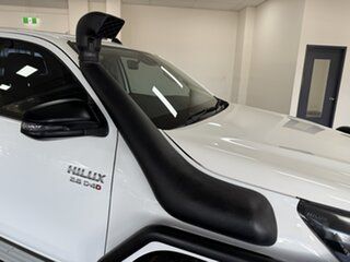2021 Toyota Hilux GUN126R SR Double Cab White 6 Speed Sports Automatic Cab Chassis