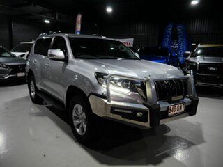 2018 Toyota Landcruiser Prado GDJ150R GXL Silver 6 Speed Sports Automatic Wagon