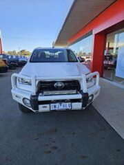 2020 Toyota Hilux GUN126R SR5 Double Cab White 6 Speed Sports Automatic Utility.