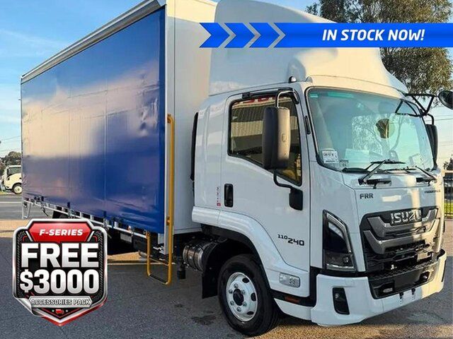 New Isuzu F Series Keysborough, 2026 Isuzu F Series FRR 110-240 AM R52 Freightpack Curtain Sider