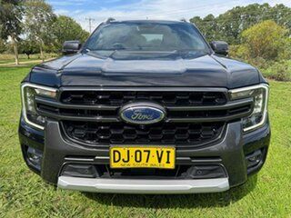 2023 Ford Ranger PY 2024.00MY Wildtrak Black 10 Speed Sports Automatic Dual Cab