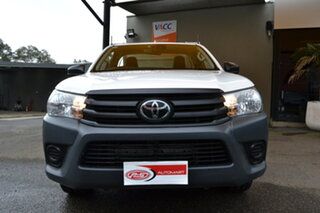 2022 Toyota Hilux TGN121R Workmate 4x2 White 6 Speed Sports Automatic Cab Chassis