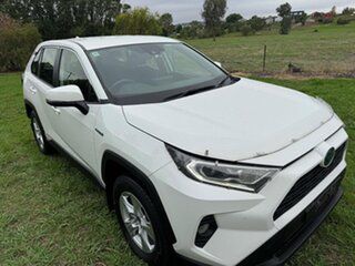 2020 Toyota RAV4 Axah52R GX 2WD White 6 Speed Constant Variable Wagon Hybrid