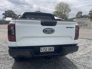 2025 Ford Ranger PY 2025.75MY PHEV Pick-up Double Cab MHT Sport White 10 Speed Automatic Double Cab