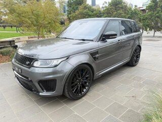 2016 Land Rover Range Rover Sport L494 16MY SVR Grey 8 Speed Sports Automatic Wagon