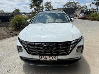 2022 Hyundai Tucson NX4.V1 MY22 Highlander AWD White 8 Speed Sports Automatic Wagon