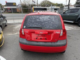 2008 Hyundai Getz TB Upgrade SX Red 4 Speed Automatic Hatchback