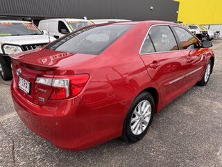 2013 Toyota Camry AVV50R Hybrid H Red 1 Speed Constant Variable Sedan Hybrid