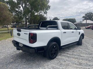 2025 Ford Ranger PY 2025.75MY PHEV Pick-up Double Cab MHT Sport White 10 Speed Automatic Double Cab
