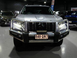 2018 Toyota Landcruiser Prado GDJ150R GXL Silver 6 Speed Sports Automatic Wagon.
