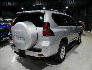 2018 Toyota Landcruiser Prado GDJ150R GXL Silver 6 Speed Sports Automatic Wagon