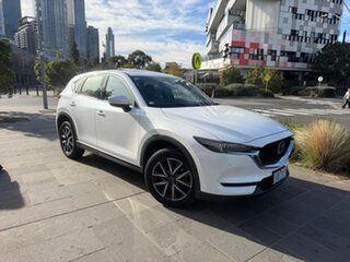 2018 Mazda CX-5 KF4W2A GT SKYACTIV-Drive i-ACTIV AWD White 6 Speed Sports Automatic Wagon