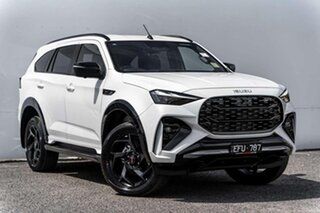 2025 Isuzu MU-X RJ MY25 X-TERRAIN Rev-Tronic White 6 Speed Sports Automatic Wagon.