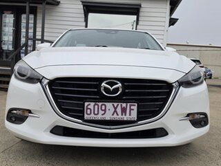 2017 Mazda 3 BN MY17 SP25 GT White 6 Speed Automatic Hatchback.