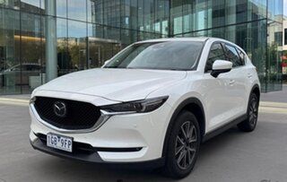 2018 Mazda CX-5 KF4W2A GT SKYACTIV-Drive i-ACTIV AWD White 6 Speed Sports Automatic Wagon.
