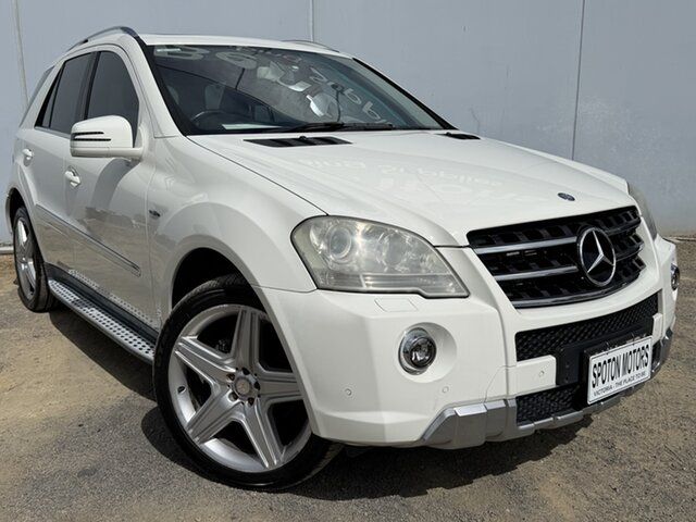 Used Mercedes-Benz ML300 CDI W164 09 Upgrade 4x4 Hoppers Crossing, 2010 Mercedes-Benz ML300 CDI W164 09 Upgrade 4x4 White 7 Speed Automatic G-Tronic Wagon