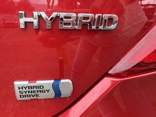 2013 Toyota Camry AVV50R Hybrid H Red 1 Speed Constant Variable Sedan Hybrid