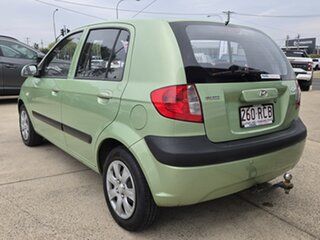 2010 Hyundai Getz TB MY09 S Green 5 Speed Manual Hatchback