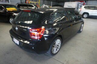 2014 BMW 1 Series F20 MY0713 118i Steptronic Black 8 Speed Sports Automatic Hatchback