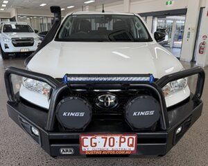 2020 Toyota Hilux GUN136R SR Double Cab 4x2 Hi-Rider White 6 Speed Sports Automatic Utility