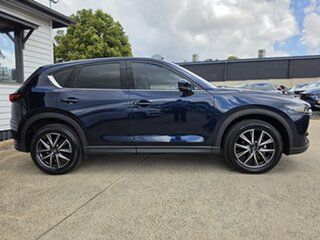 2021 Mazda CX-5 KF4WLA GT SKYACTIV-Drive i-ACTIV AWD Blue 6 Speed Sports Automatic Wagon