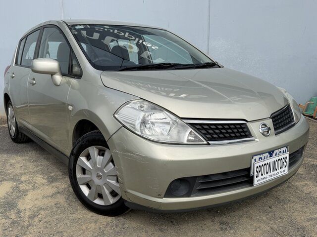 Used Nissan Tiida C11 ST Hoppers Crossing, 2006 Nissan Tiida C11 ST Gold 4 Speed Automatic Hatchback
