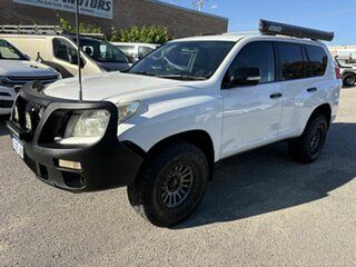 2009 Toyota Landcruiser Prado KDJ150R GX (4x4) White 5 Speed Sequential Auto Wagon.