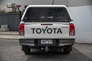 2022 Toyota Hilux TGN121R Workmate Double Cab 4x2 White 6 Speed Sports Automatic Utility