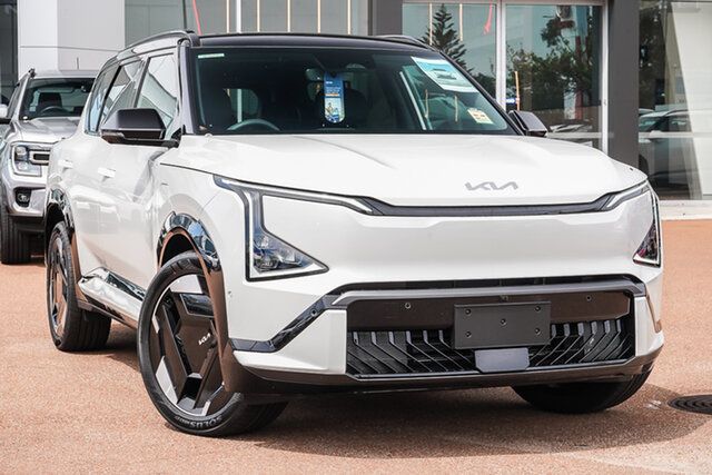 Demo Kia EV5 OVc MY26 GT-Line AWD Clarkson, 2026 Kia EV5 OVc MY26 GT-Line AWD Snow White 1 Speed Reduction Gear Wagon