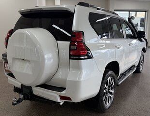 2023 Toyota Landcruiser Prado GDJ150R VX White 6 Speed Sports Automatic Wagon.