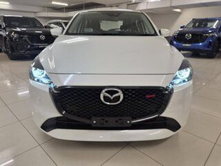 2024 Mazda 2 DJ2HAA G15 SKYACTIV-Drive Evolve White 6 Speed Sports Automatic Hatchback