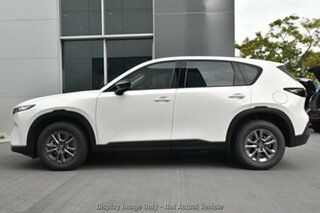 2026 Mazda CX-5 KM0HA0 G25 SKYACTIV-Drive i-ACTIV AWD Evolve Rhodium White 6 Speed Sports Automatic.