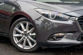 2017 Mazda 3 BN5438 SP25 SKYACTIV-Drive GT Machine Grey 6 Speed Sports Automatic Hatchback
