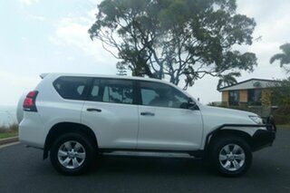 2019 Toyota Landcruiser Prado GDJ150R GX White 6 Speed Sports Automatic Wagon