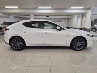 2024 Mazda 3 BP2H7A G20 SKYACTIV-Drive Evolve White 6 Speed Sports Automatic Hatchback
