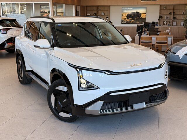 Used Kia EV5 OVc MY25 Earth AWD St Marys, 2024 Kia EV5 OVc MY25 Earth AWD White 1 Speed Reduction Gear Wagon