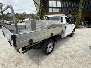 2013 Toyota Hilux TGN16R MY12 Workmate 4x2 White 4 Speed Automatic Cab Chassis