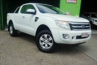 2015 Ford Ranger PX XLT Super Cab White 6 Speed Manual Utility.