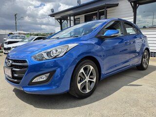 2016 Hyundai i30 GD4 Series II MY17 Active X Blue 6 Speed Sports Automatic Hatchback