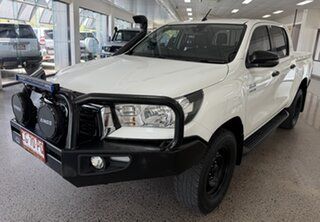 2020 Toyota Hilux GUN136R SR Double Cab 4x2 Hi-Rider White 6 Speed Sports Automatic Utility