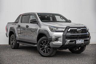 2022 Toyota Hilux GUN126R Rogue Double Cab Silver 6 Speed Sports Automatic Utility.
