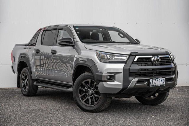 Used Toyota Hilux GUN126R Rogue Double Cab Keysborough, 2022 Toyota Hilux GUN126R Rogue Double Cab Silver 6 Speed Sports Automatic Utility