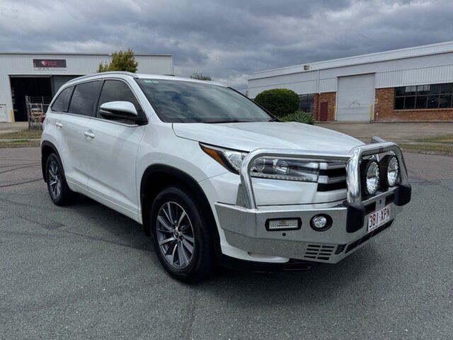 Used Toyota Kluger GSU55R GXL Slacks Creek, 2017 Toyota Kluger GSU55R GXL White 6 Speed Automatic Wagon