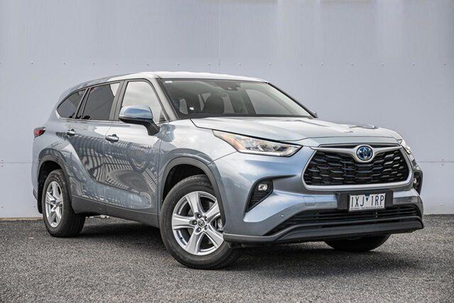 Used Toyota Kluger Axuh78R GX eFour Keysborough, 2022 Toyota Kluger Axuh78R GX eFour Blue 6 Speed Constant Variable Wagon Hybrid