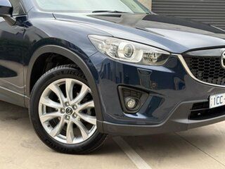 2014 Mazda CX-5 KE1031 MY14 Akera SKYACTIV-Drive AWD Blue 6 Speed Sports Automatic Wagon