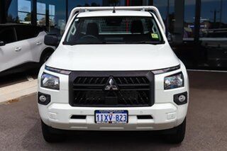2025 Mitsubishi Triton MV MY25 GLX (4x4) White 6 Speed Automatic Cab Chassis
