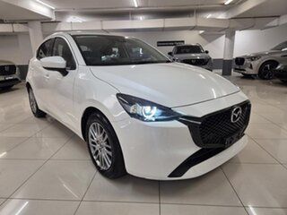 2024 Mazda 2 DJ2HAA G15 SKYACTIV-Drive Evolve White 6 Speed Sports Automatic Hatchback